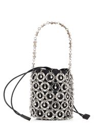 Sphere Embellished Bucket Top Handle Bag