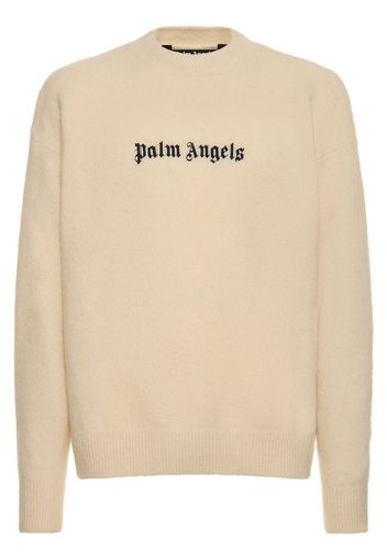 Classic Logo Wool Blend Sweater