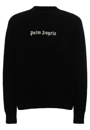 Classic Logo Wool Blend Sweater