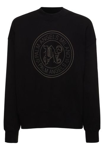 Milano Stud Cotton Sweatshirt