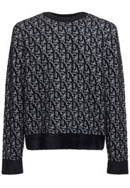 Monogram Jacquard Wool Blend Sweater