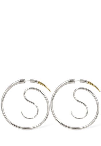 Spina Upside Down Hoop Earrings