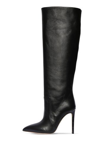 105mm Leather Tall Boots