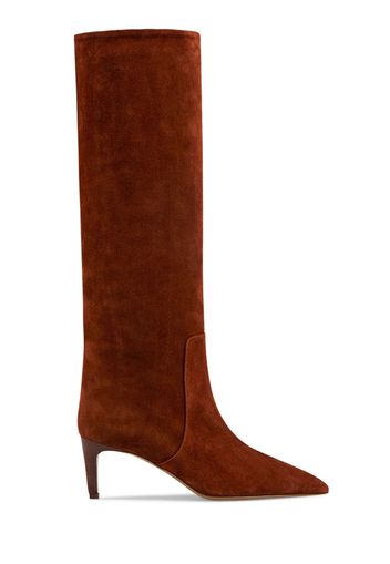 60mm Stiletto Leather Tall Boots