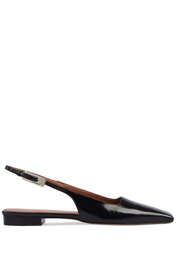 10mm Bettina Leather Slingback Flats