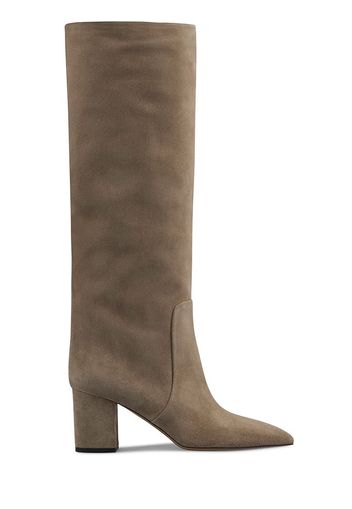 70mm Anja Suede Tall Boots