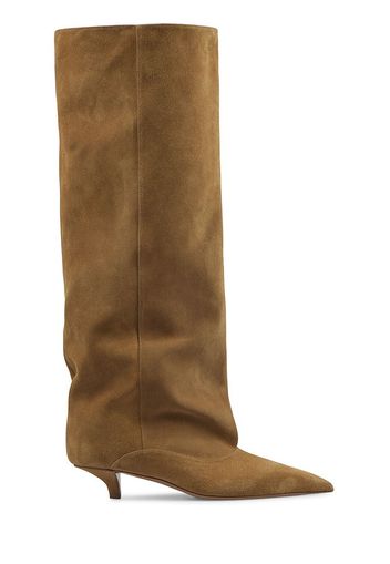 35mm Ines Suede Tall Boots