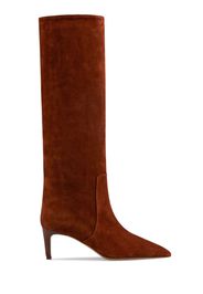 60mm Stiletto Leather Tall Boots