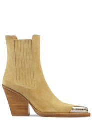 100mm Dallas Suede Ankle Boots