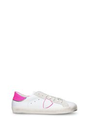 Paris Leather Lace-up Sneakers