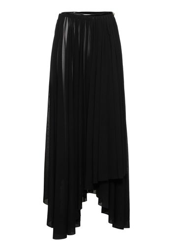 Stretch Tulle Long Skirt