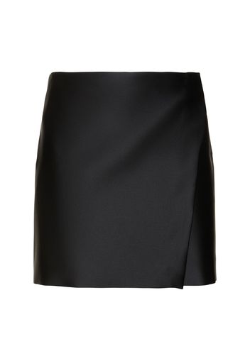 Duchesse Satin Mini Skirt