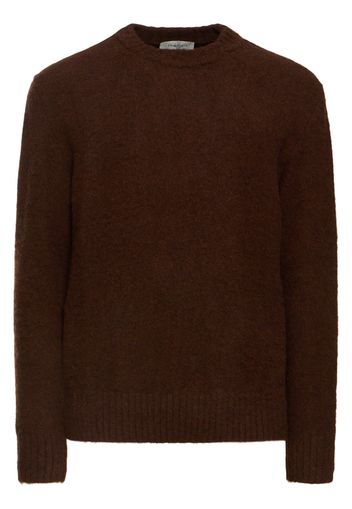 Wool Knit Crewneck Sweater