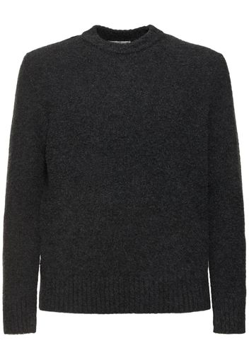 Wool Knit Crewneck Sweater