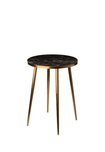 Marble Effect Side Table