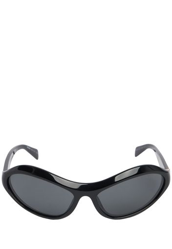 Round Acetate Sunglasses