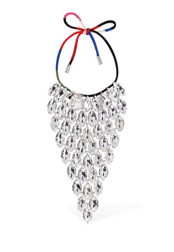 Crysal Cascade Collar Necklace