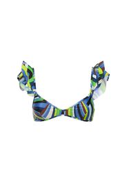 Iride Printed Lycra Bikini Top