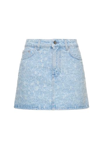 Denim Mini Skirt