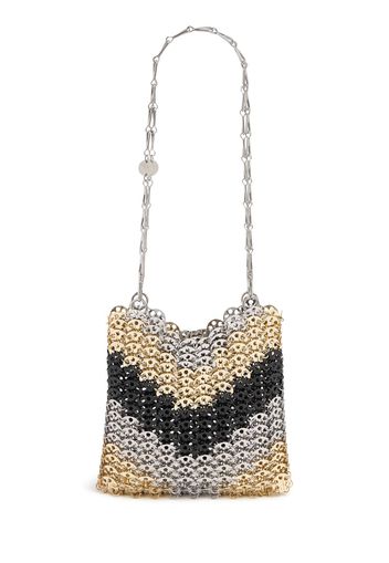 Metallic Disc Shoulder Bag