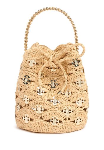 Sac À Main Raffia Bucket Bag