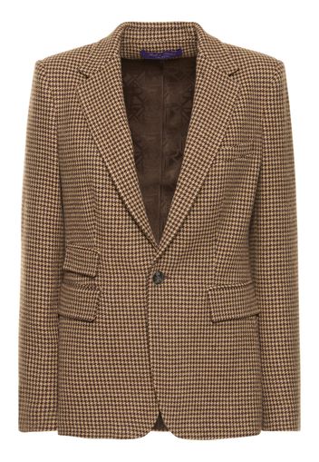 Tweed Houndstooth Jacket