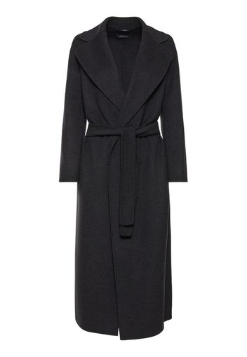 Poldo Double Wool Drap Belted Coat