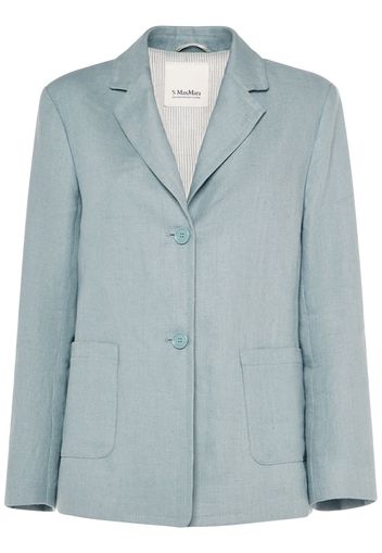 Socrates Linen Single Breasted Jacket