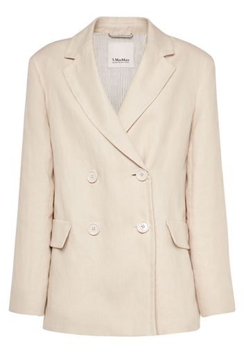 Laura Linen Double Breasted Jacket