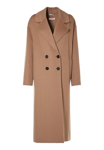 Holland Wool Double Breasted Long Coat