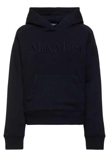 Malva Logo Embroidery Jersey Hoodie