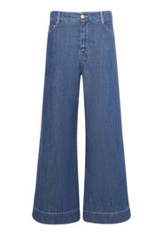 Zendaya Cotton Denim Straight Jeans