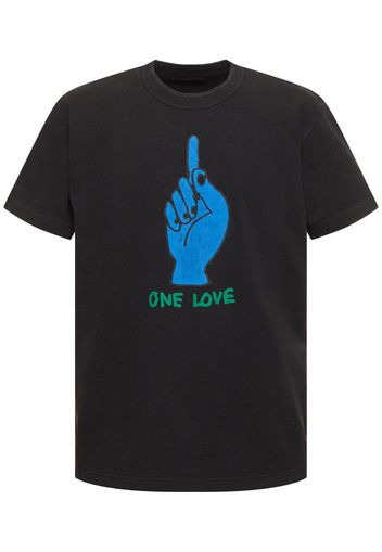 Gonz X One Love Cotton Jersey T-shirt