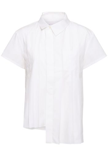 Cotton Blend Poplin Shirt