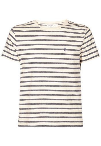 Striped Monogram Cotton Jersey T-shirt