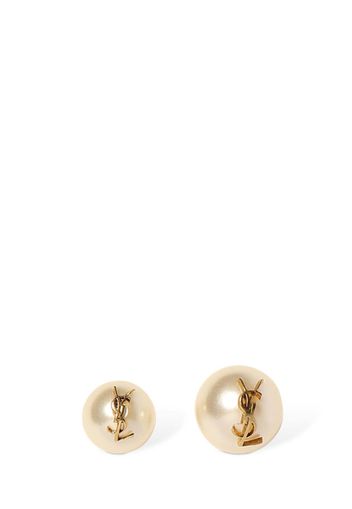 Ysl Imitation Pearl Earrings