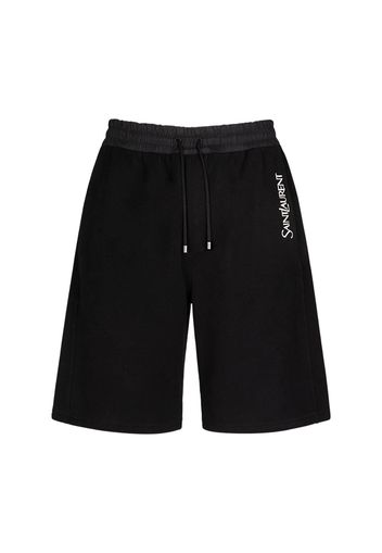 Large Logo Cotton Shorts