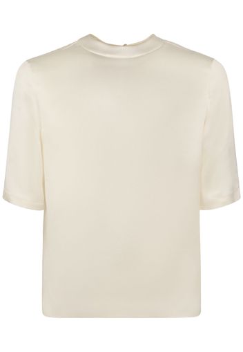 Silk Crepe T-shirt