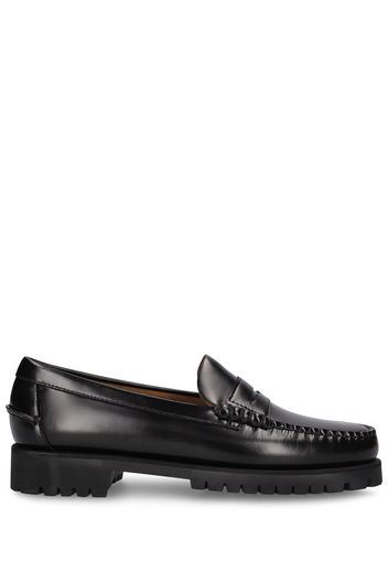 20mm Dan Lug Leather Loafers