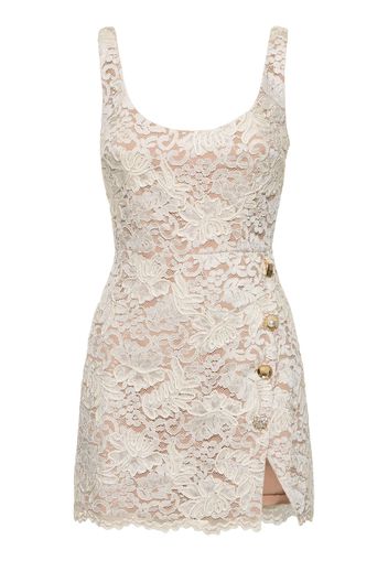 Cord Lace Mini Dress