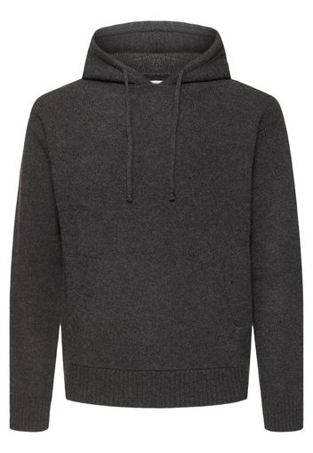 Hooded Wool Sweater