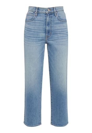 London Crop Cotton Denim Jeans
