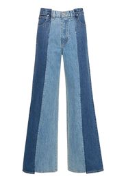 Re-worked Eva Paneled Denim Jeans