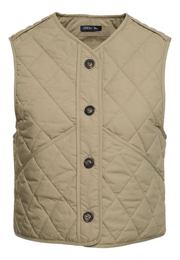 Ulla Quilted Cotton Vest