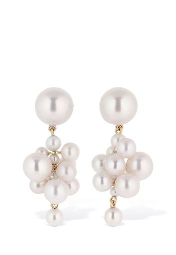 Botticelli Pearls Pendant Earrings