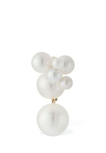 14kt Bisou Perle Pearl Mono Earring