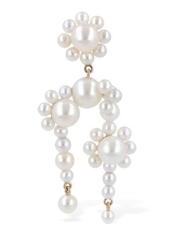 14kt Fontaine Marguerite Mono Earring