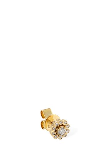 Soleil De Fleur Diamond Mono Earring