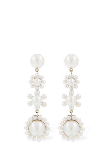 Fleur Jeanne 14kt & Pearl Earrings