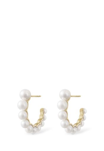 Boucle De Perle 14kt & Pearl Earrings